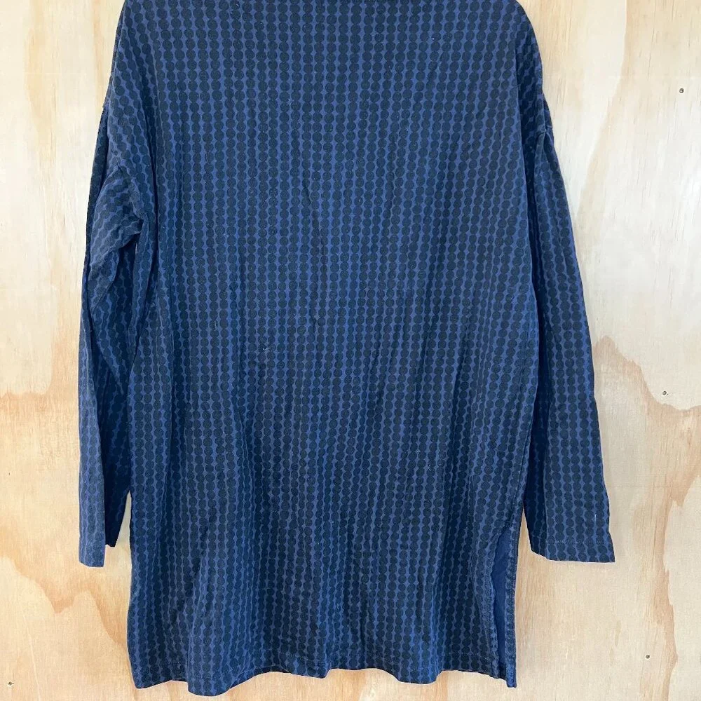 Marimekko X Uniqlo Long Sleeve Tunic Shirt XXS Rasymatto Print - Picture 3 of 3